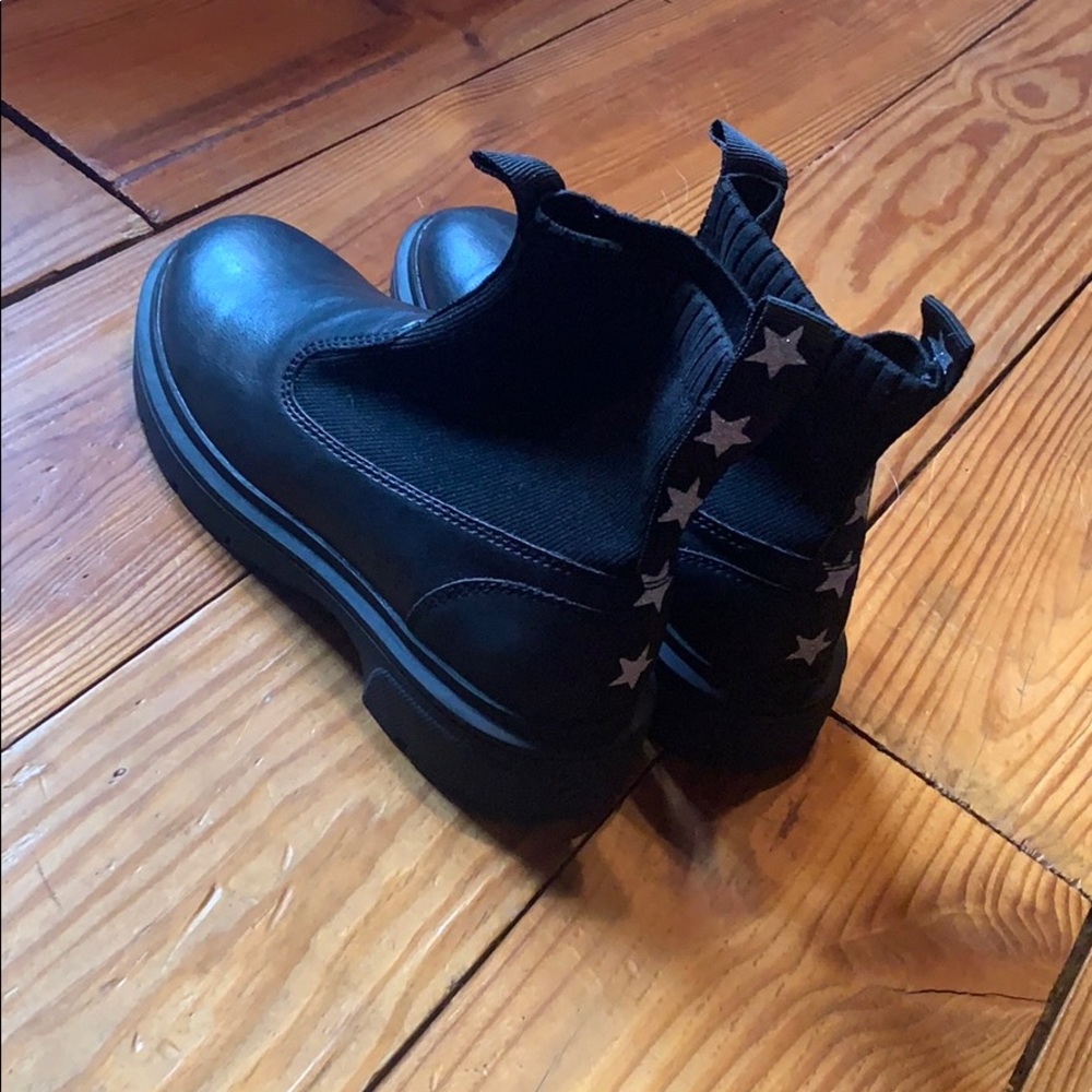 Girls ZARA COMBAT boots sz 3 Zara sz 33 NEVER WORN